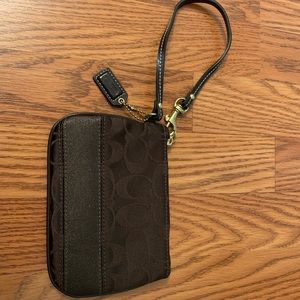 Coach wristlet